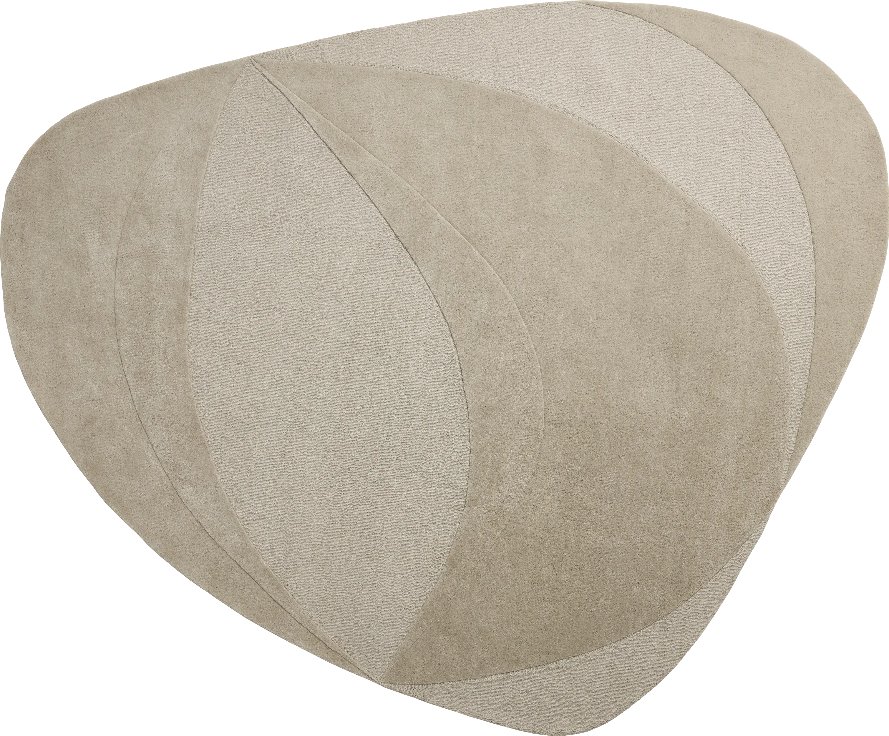 Furrow ラグ | Round rug | Furrow | Urd Moll Gundermann | ボー